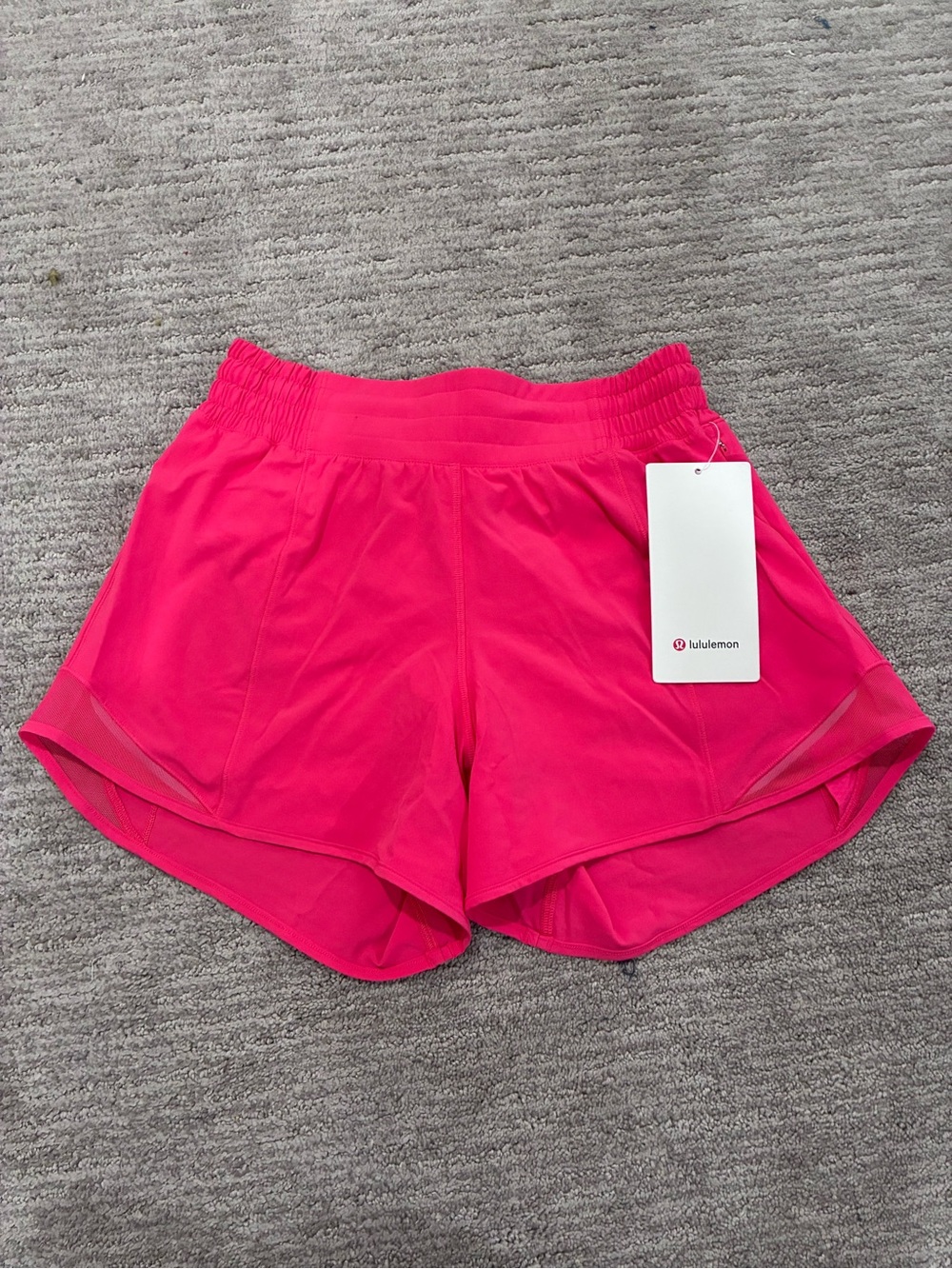 lululemon athletica Women's Vibrant Pink Athletic Shorts